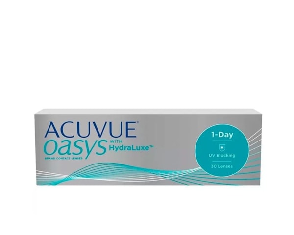 Lentes de Contato Acuvue Oasys 1-Day com Hydraluxe