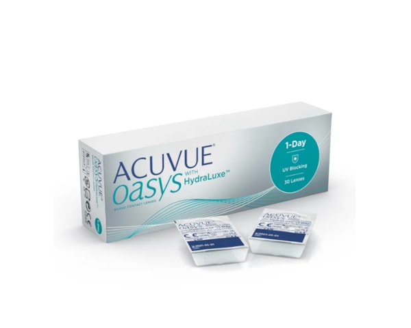 Lentes de Contato Acuvue Oasys 1-Day com Hydraluxe