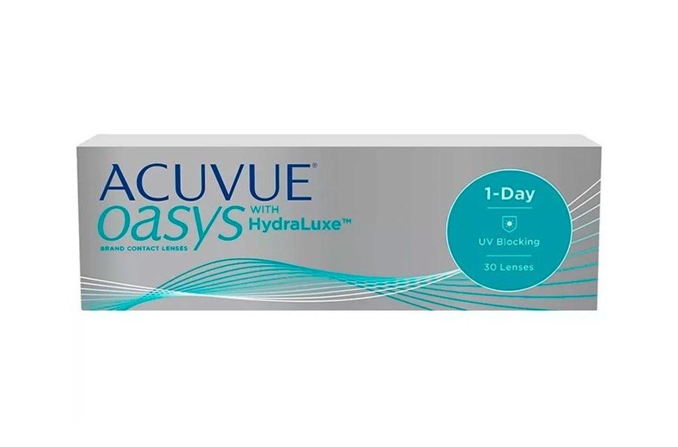 Lentes de Contato Acuvue Oasys 1-Day com Hydraluxe - 1