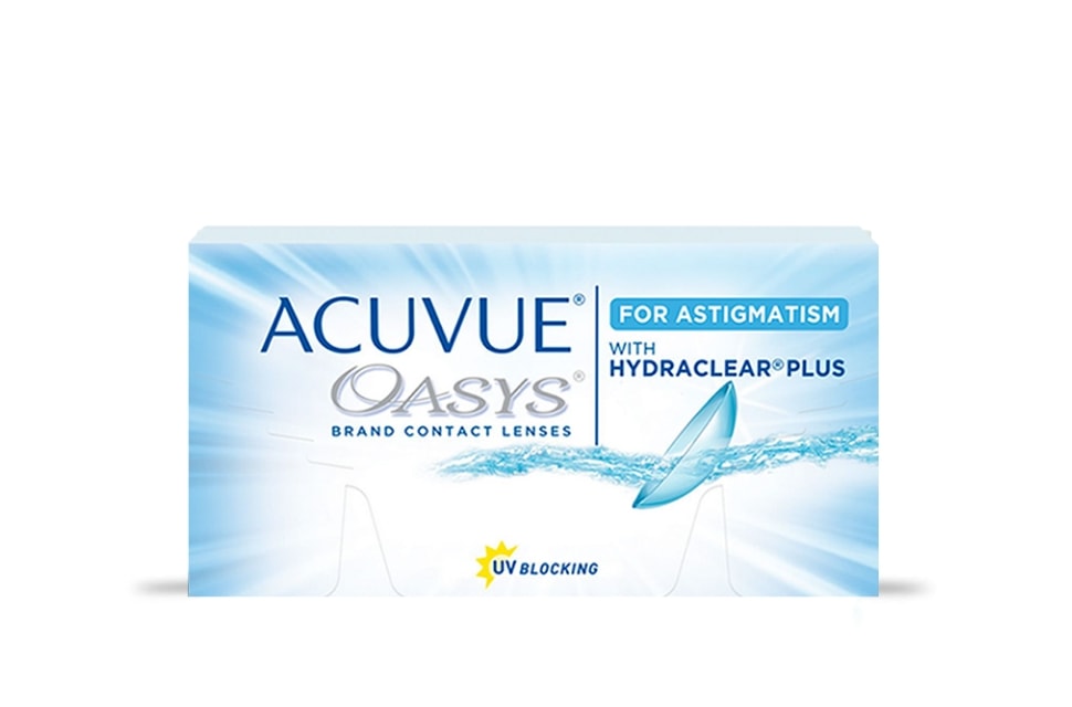 Lentes de Contato Acuvue Oasys Astigmatismo