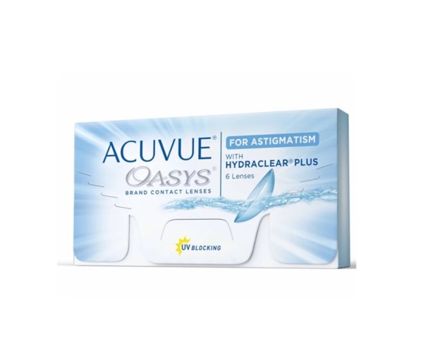 Lentes de Contato Acuvue Oasys Astigmatismo Lentes de Contato Acuvue Oasys Astigmatismo