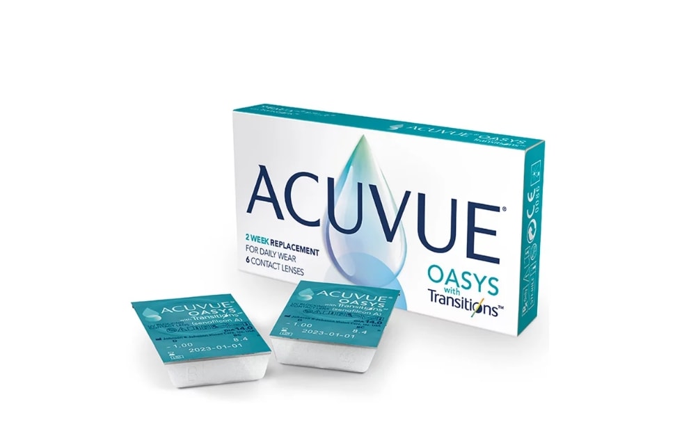 Lentes de Contato Acuvue Oasys Transitions