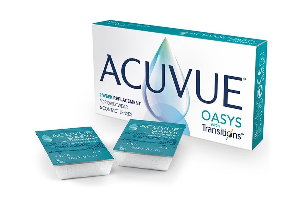 Lentes de Contato Acuvue Oasys Transitions