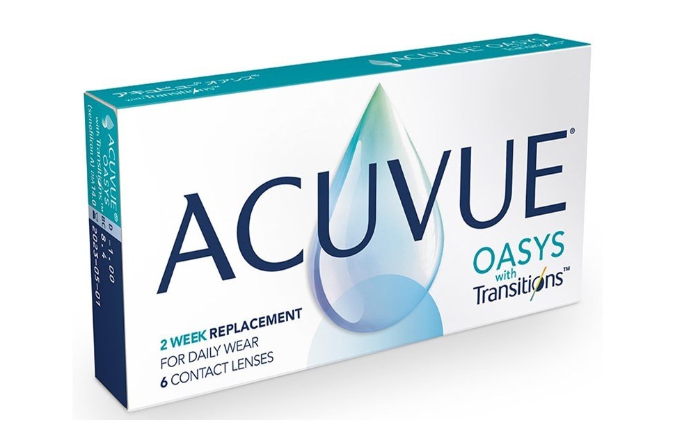 Lentes de Contato Acuvue Oasys Transitions