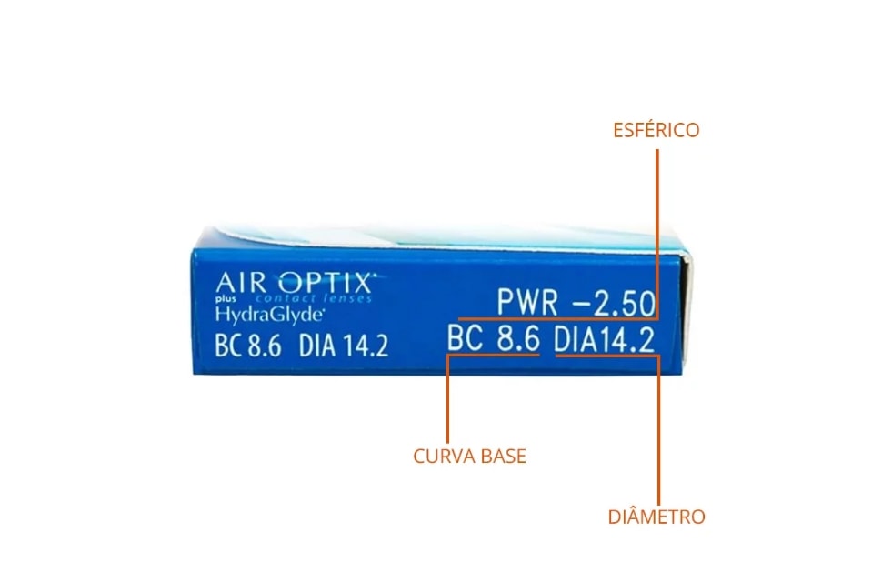 Lentes de Contato Air Optix Plus Hydraglyde