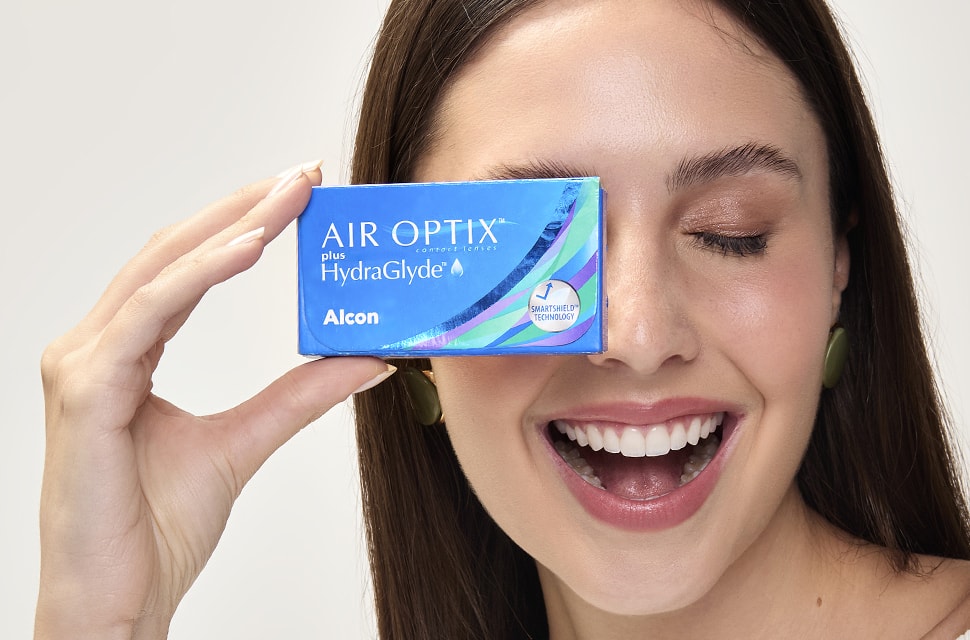 Lentes de Contato Air Optix Plus Hydraglyde