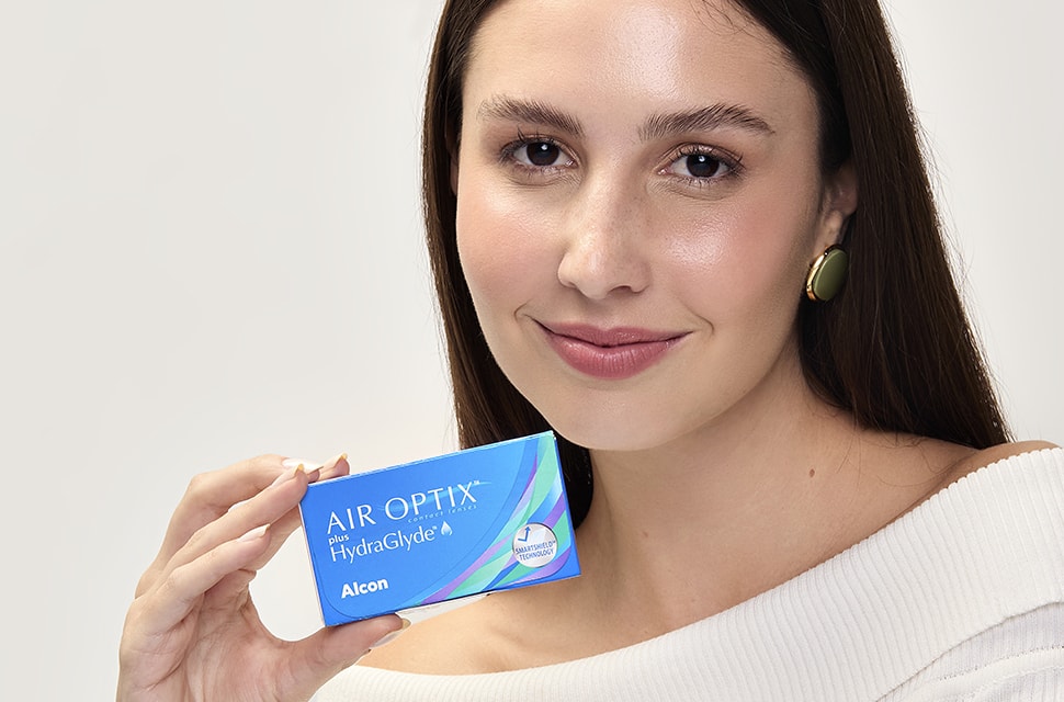Lentes de Contato Air Optix Plus Hydraglyde