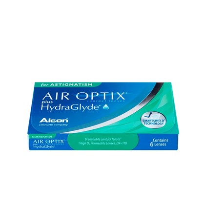 Lentes de Contato Air Optix Plus Hydraglyde Astigmatism