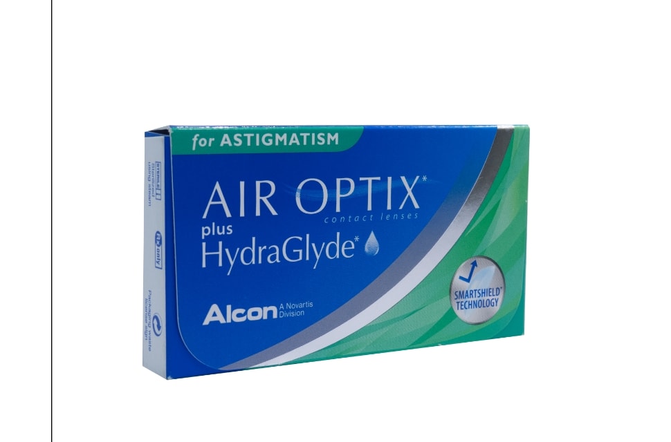 Lentes de Contato Air Optix Plus Hydraglyde Astigmatism