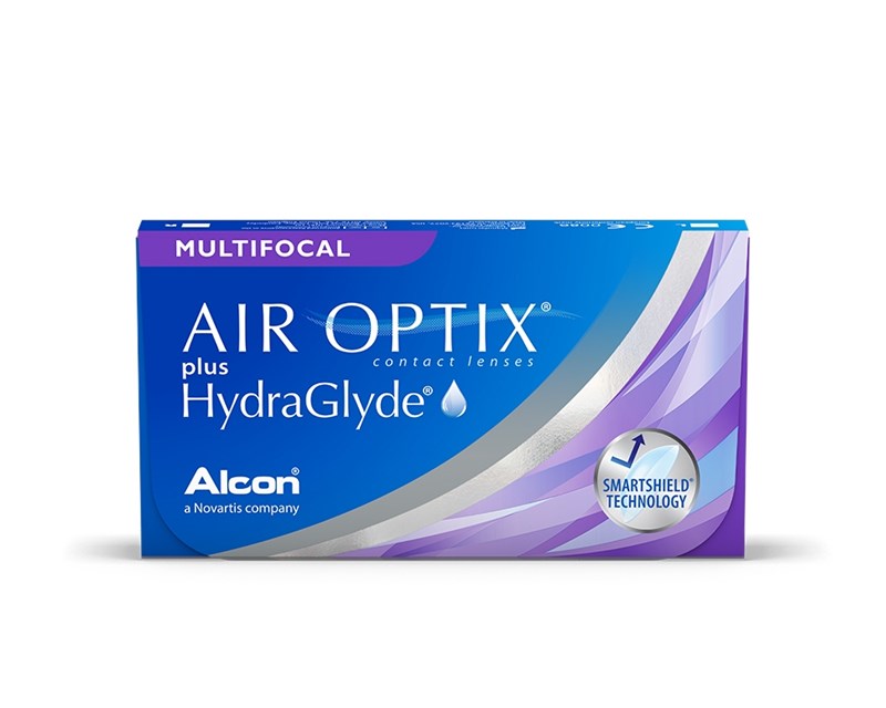 Lentes de Contato Air Optix Plus Hydraglyde Multifocal - 1