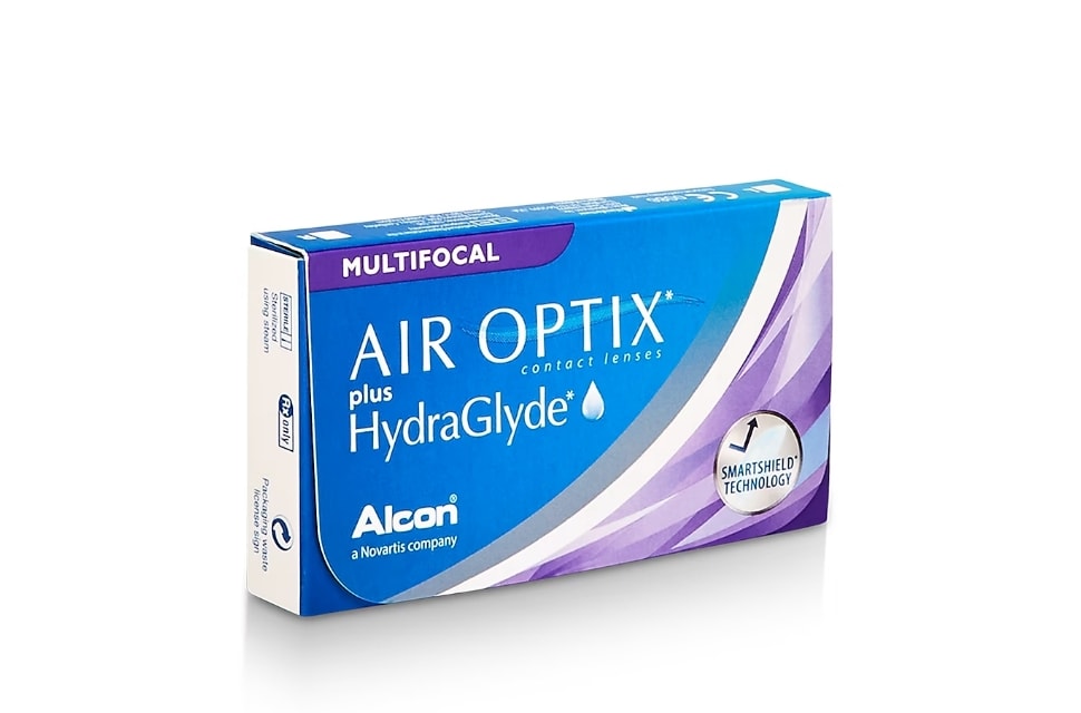 Lentes de Contato Air Optix Plus Hydraglyde Multifocal