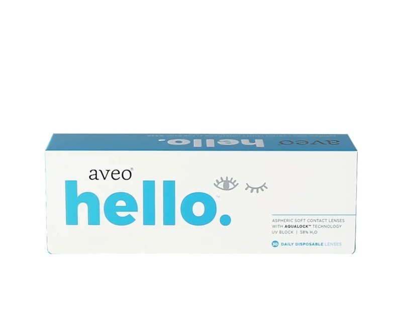 Lentes de contato Aveo Hello - Descarte diário - 1