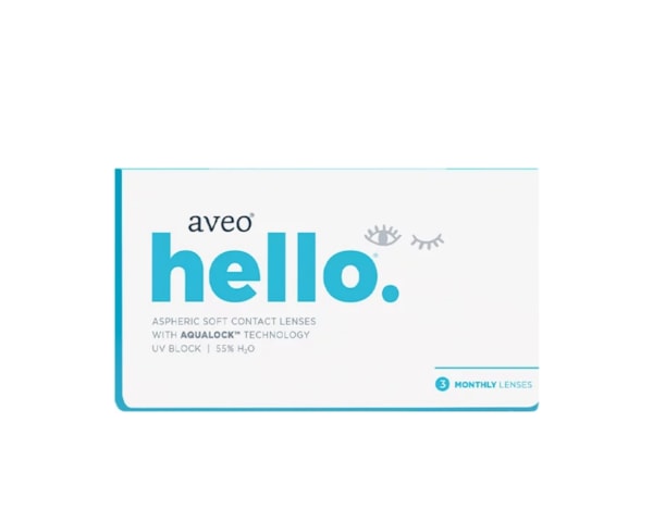 Lentes de contato Aveo Hello - Descarte mensal Lentes de contato Aveo Hello - Descarte mensal