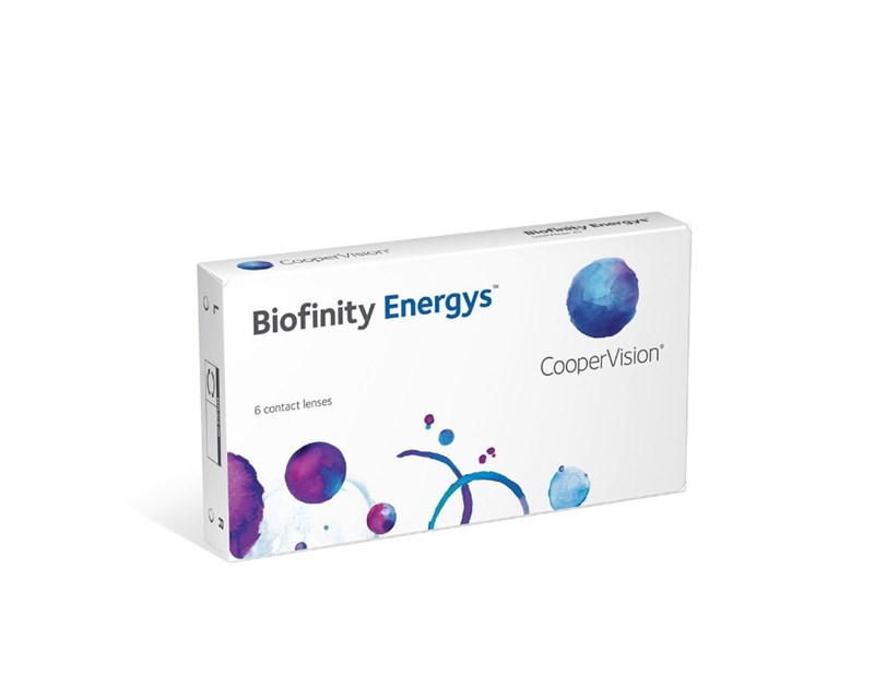 Informação técnica Lentes de contato Biofinity Energys