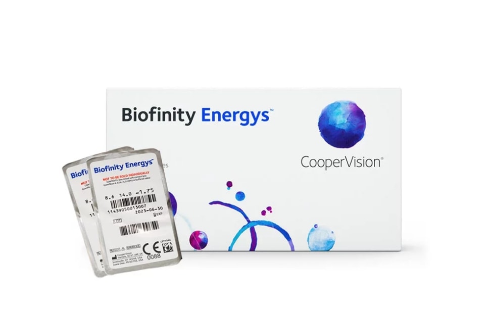 Lentes de contato Biofinity Energys
