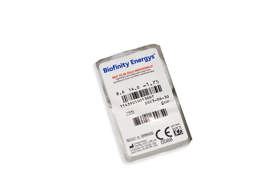 Lentes de contato Biofinity Energys