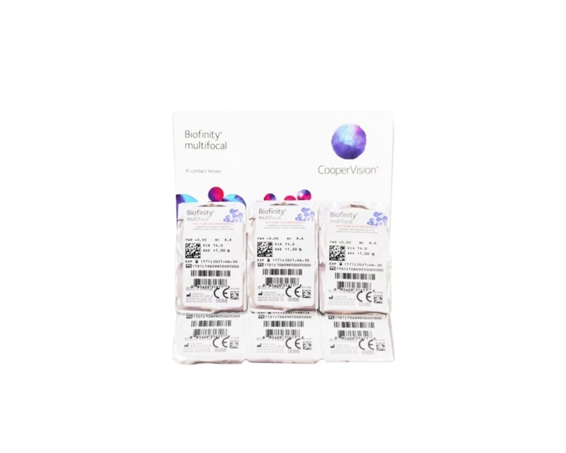 Informação técnica Lentes de Contato Biofinity Multifocal