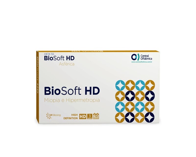 Lentes de contato Biosoft Asférica HD - 1