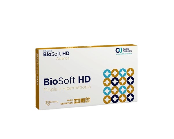 Lentes de contato Biosoft Asférica HD