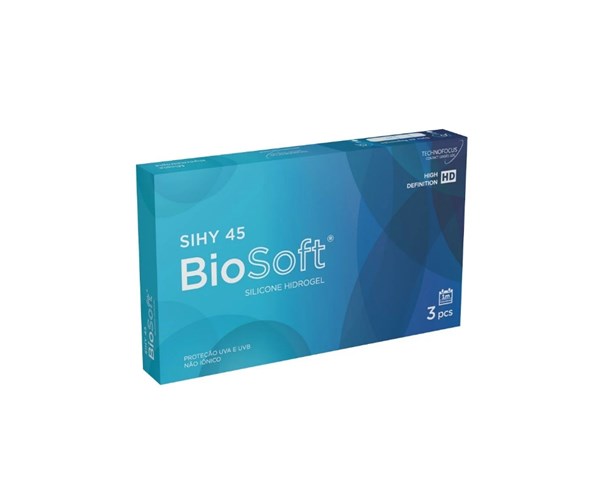 Lentes de Contato Biosoft Sihy 45