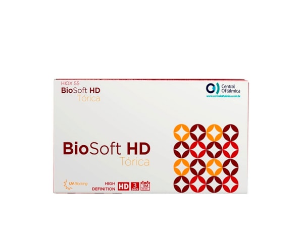 Lentes de contato Biosoft Tórica HD Lentes de contato Biosoft Tórica HD