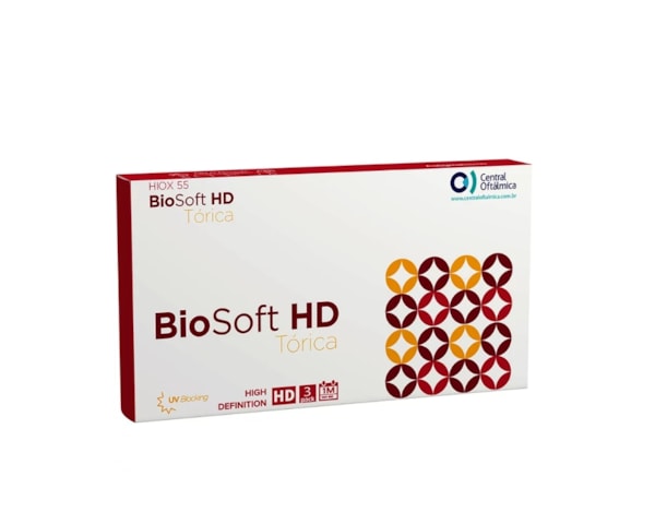 Lentes de contato Biosoft Tórica HD Lentes de contato Biosoft Tórica HD