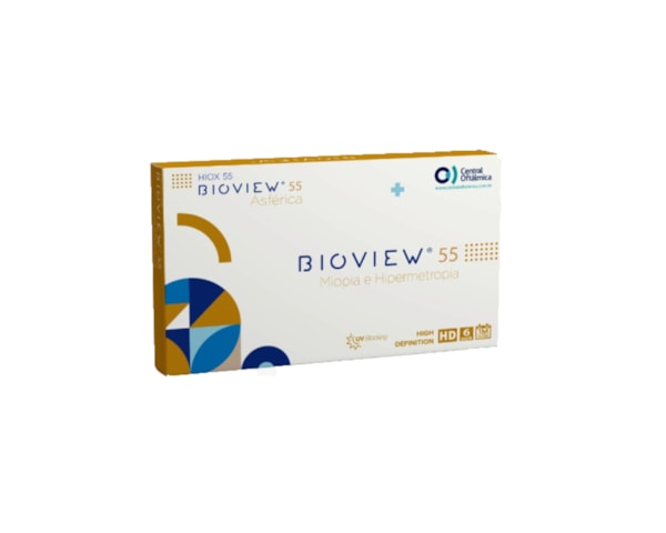 Lentes de contato Bioview 55 Asférica Lentes de contato Bioview 55 Asférica