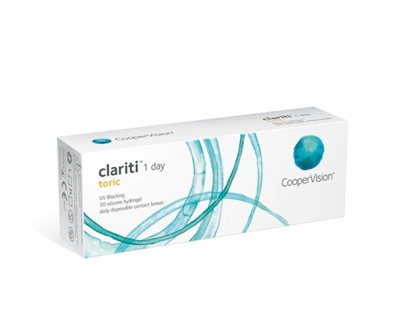Informação técnica Lentes de Contato Clariti 1 Day Tórica
