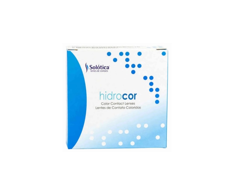 Lentes de Contato Colorida Hidrocor - COM GRAU - 1