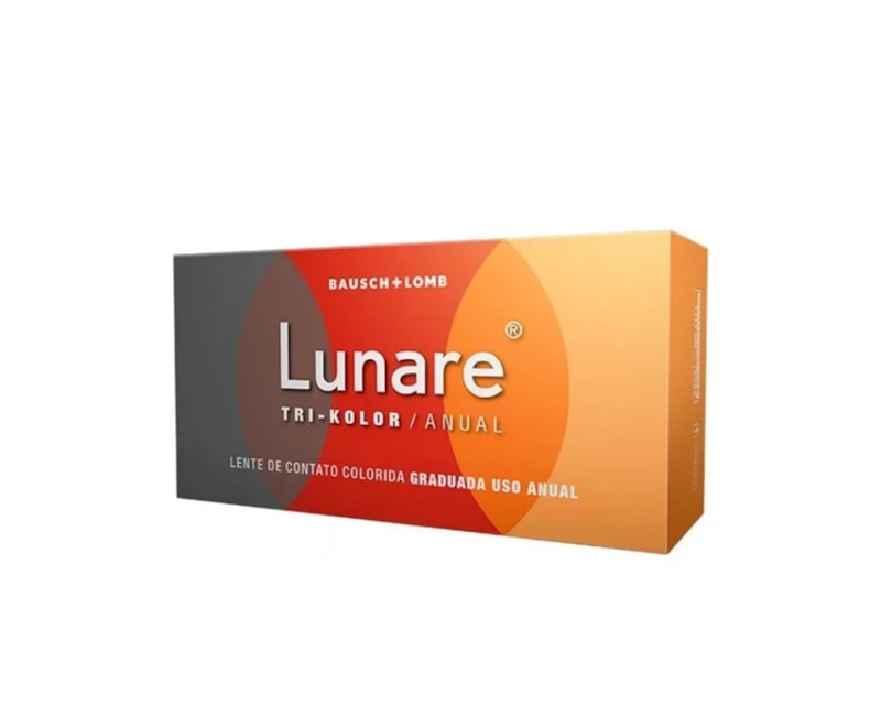 Lentes de Contato Colorida Lunare Tri-Kolor Anual - COM GRAU - 1