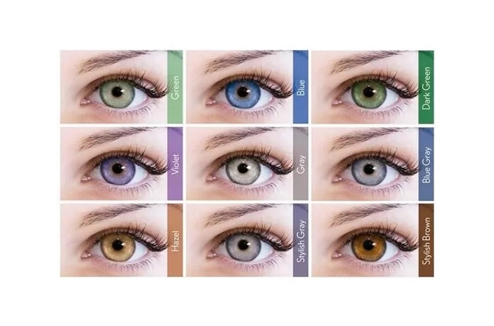 Lentes de Contato Colorida Lunare Tri-Kolor Anual - COM GRAU