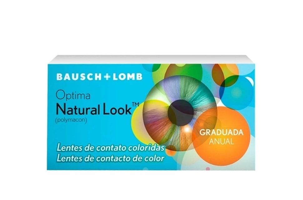 Lentes de Contato Colorida Natural Look - COM GRAU