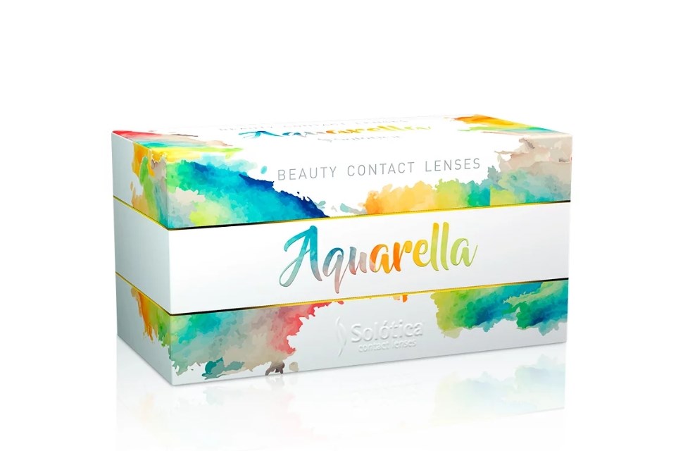 Lentes de contato coloridas Aquarella - Com grau-foto-do-produto-1