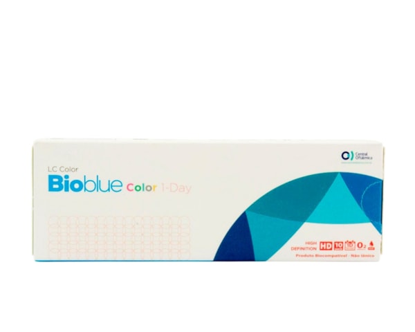 Lentes de contato coloridas Bioblue Color 1-Day - Sem grau Lentes de contato coloridas Bioblue Color 1-Day - Sem grau