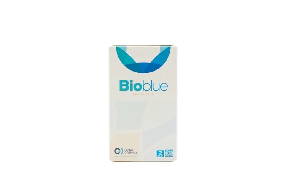 Lentes de contato coloridas Bioblue Multicolor 55 - Com grau-foto-do-produto-0