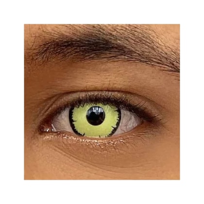 Lentes de contato coloridas Biosoft Color Phantom - Amarela