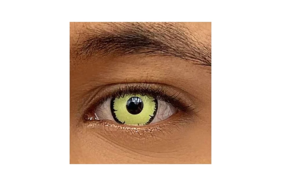 Lentes de contato coloridas Biosoft Color Phantom - Amarela