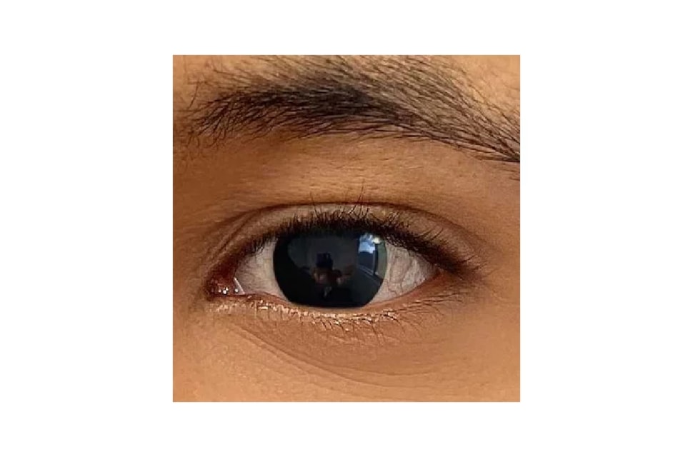 Lentes de contato coloridas Biosoft Color Phantom - Preta