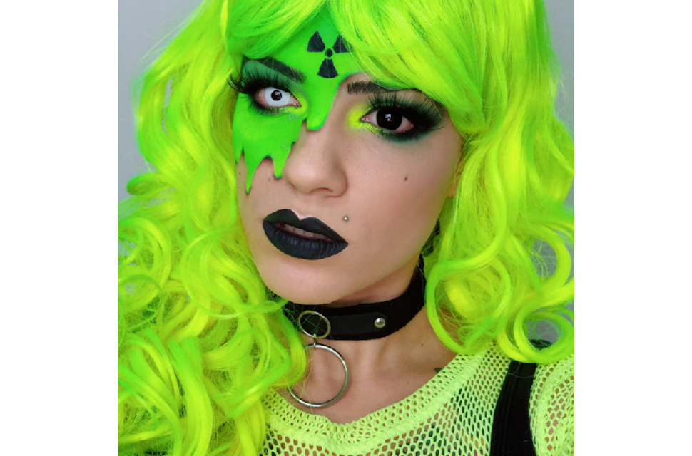 Lentes de contato coloridas Fantasy Halloween - Branca