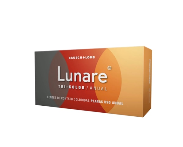 Lentes de contato coloridas Lunare Tri-Kolor anual - Sem grau