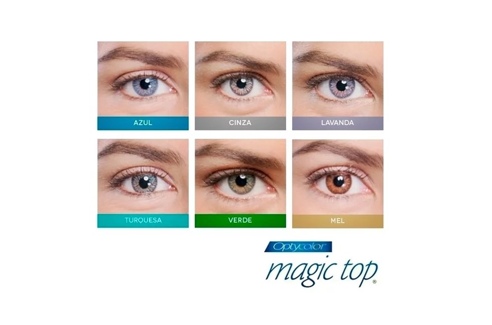 Lentes de Contato Coloridas Magic Top - Graus Altos-foto-do-produto-1