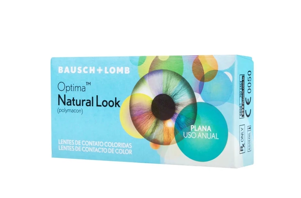 Lentes de contato coloridas Natural Look - Sem grau
