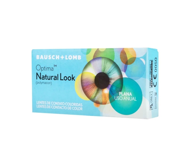 Lentes de contato coloridas Natural Look - Sem grau - 1