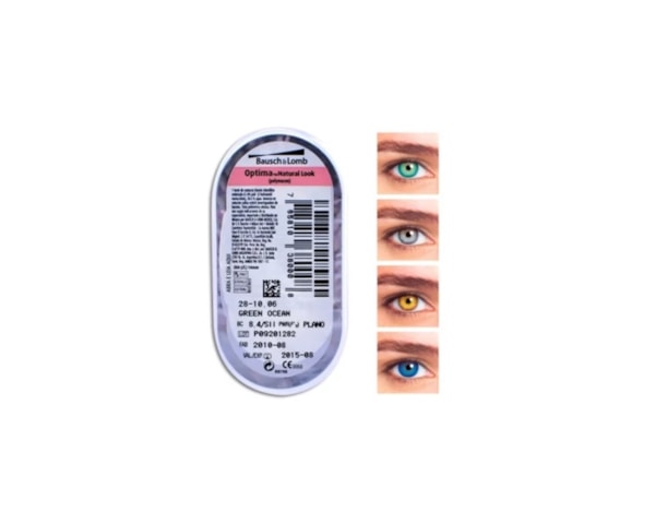 Lentes de contato coloridas Natural Look - Sem grau Lentes de contato coloridas Natural Look - Sem grau