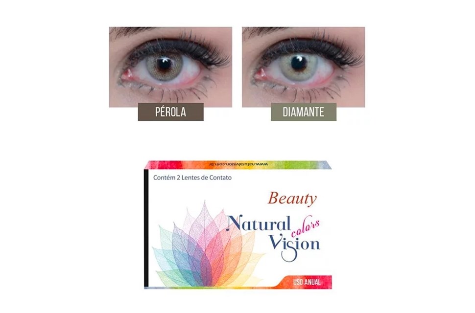 Lentes de contato coloridas Natural Vision anual - Sem grau.-foto-do-produto-2