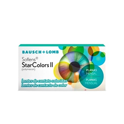 Lentes de contato coloridas Soflens StarColors II - Sem grau