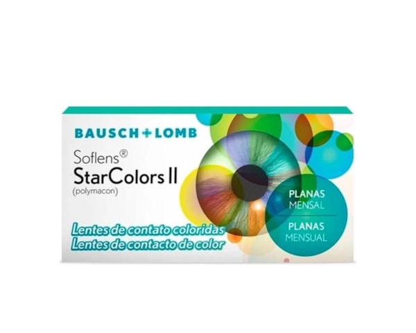Lentes de contato coloridas Soflens StarColors II - Sem grau Lentes de contato coloridas Soflens StarColors II - Sem grau