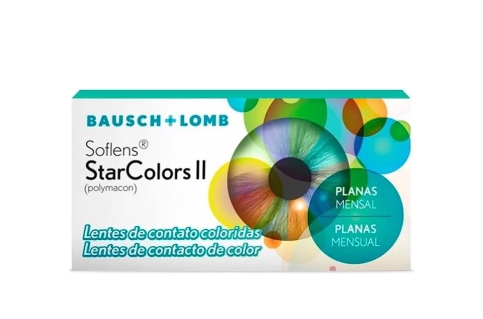 Lentes de contato coloridas Soflens StarColors II - Sem grau-foto-do-produto-0