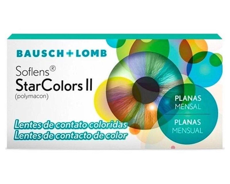 Lentes de contato coloridas Soflens StarColors II - Sem grau - 1