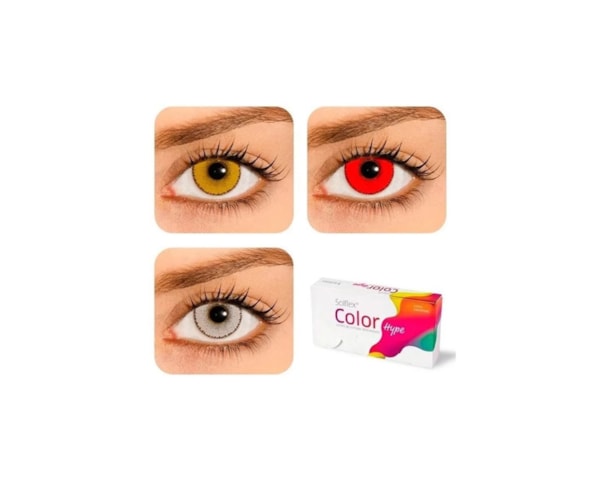 Lentes de contato coloridas Solflex Color Hype - Sem grau Lentes de contato coloridas Solflex Color Hype - Sem grau